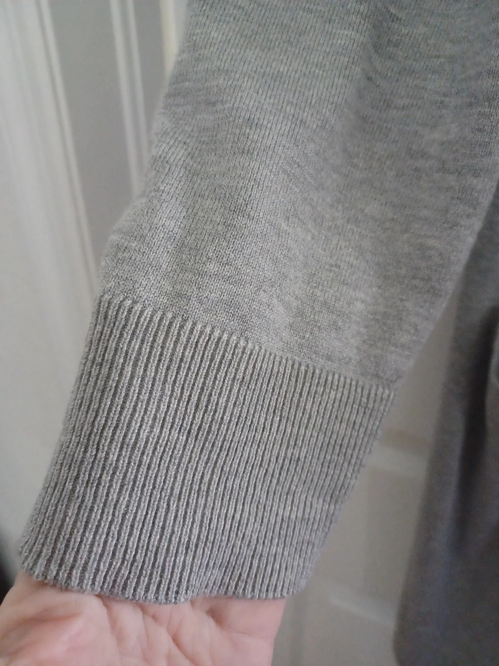 Alexander and Oak Womens Size XXL Light Gray Open-Front Sweater Cardigan